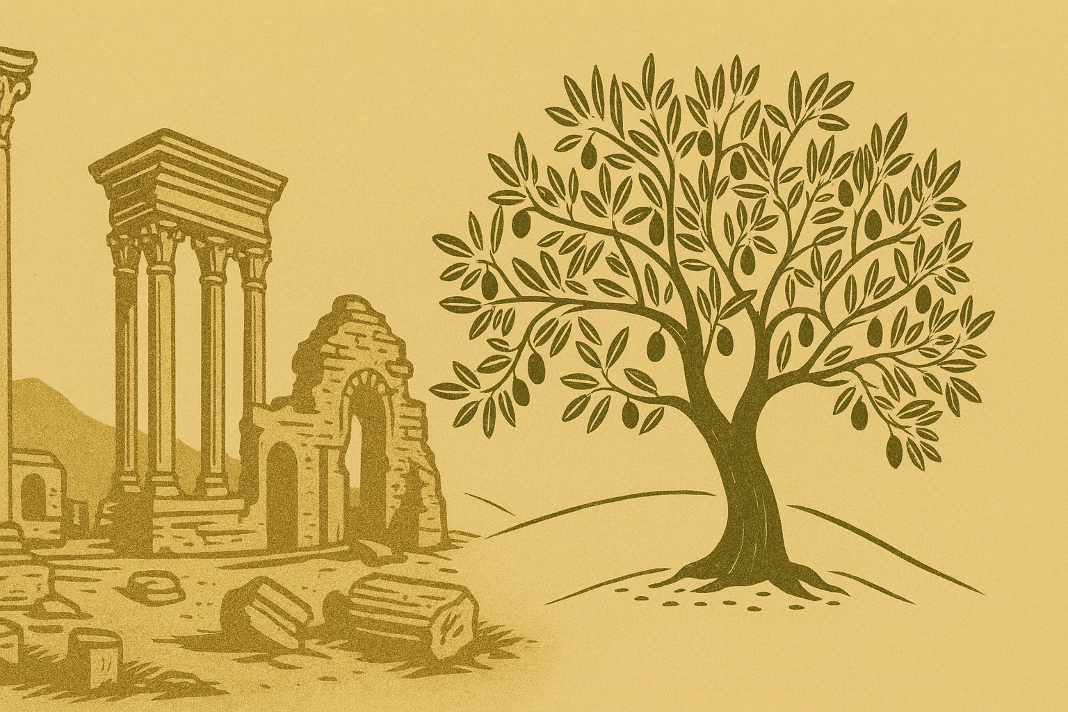 Oliveraie méditerranéenne